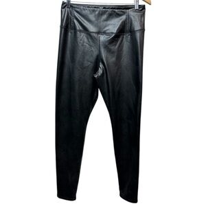 For all 7 mankind Leather Leggings sz One size